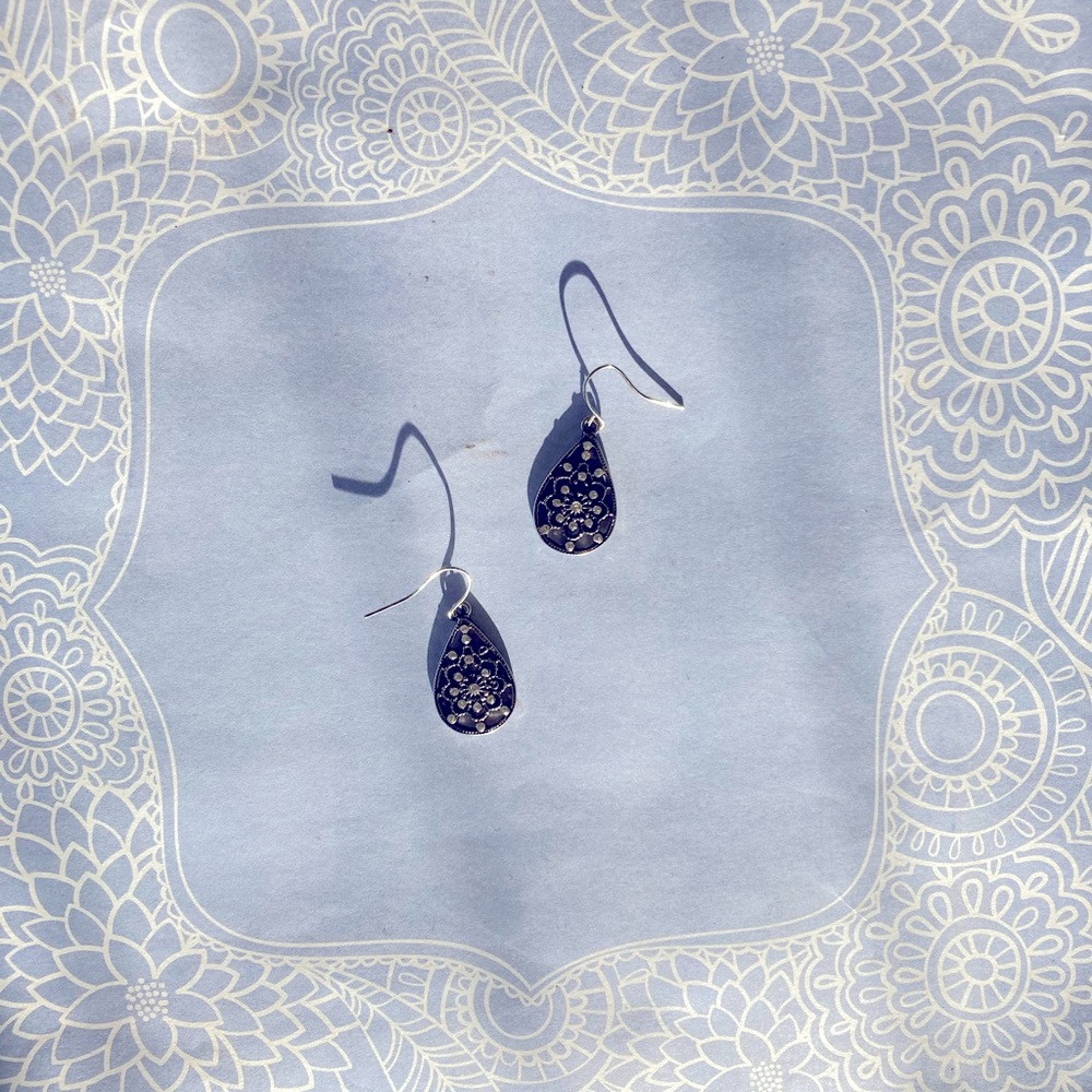 Small Rhinestone Earrings